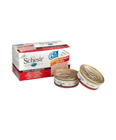 Schesir Tuna Shrimp Jelly Cat Canned Food 50 gr Buy 6 Pay 5