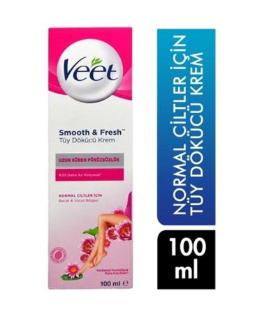 Veet Hair Removal Cream For Normal Skin 100 ml. - Buy Online on GoSupps.com