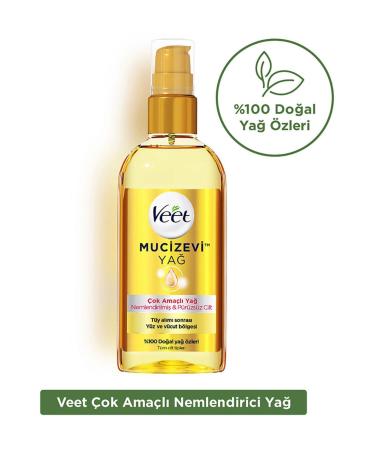 Veet Brand: Miraculous Oil 100 Ml - Multi-Purpose Moisturizer Category: After Shave Product