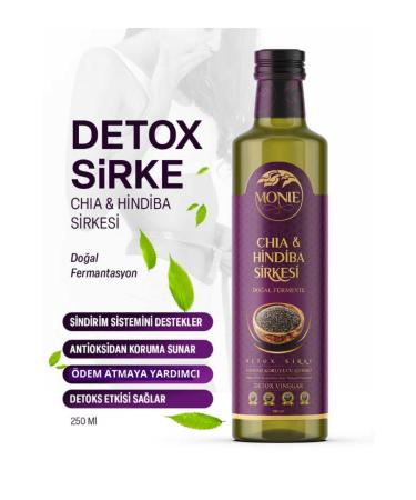 MONIE Chia Seed Chicory Vinegar Detox Vinegar 250 ml