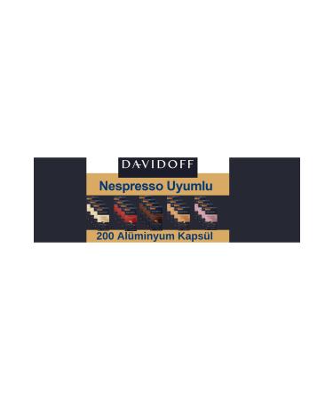 Davidoff DAV DOFF 20X10 Capsule Coffee (Nespresso Compatible) davidoff 5 varieties