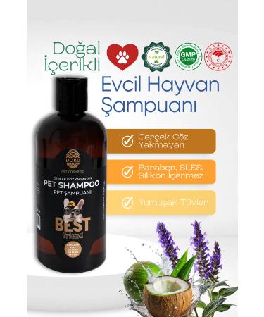 Doku Pet Cosmetic Tears-Free Shampoo for Cats and Dogs 500 ml - Buy Online on GoSupps.com