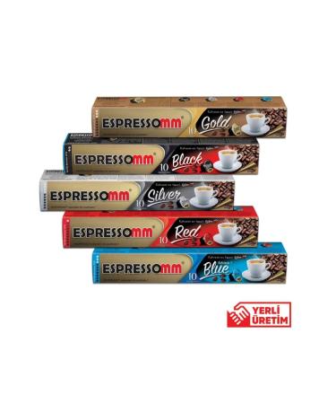 ESPRESSOMM Nespresso Compatible Mixed Capsule Coffee (50 PCS)