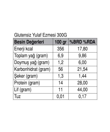 Guzel Ada G da Gluten Free Oatmeal 300 gr 3 Pieces - Buy Online on GoSupps.com