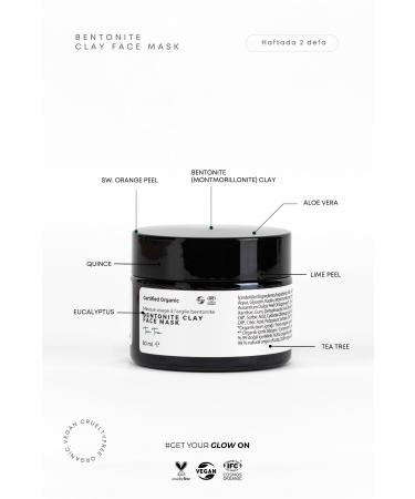 VERSEW Organic Bentonite Skin Tone Equalizing Clay Mask 50 ml - Buy Online on GoSupps.com