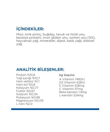 Hill's Adult Cat Food with Salmon for Neutered Cats - 1.5 Kg - Buy Online on GoSupps.com