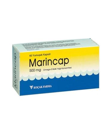 Marincap Omega-3 500 Mg 60 Capsules