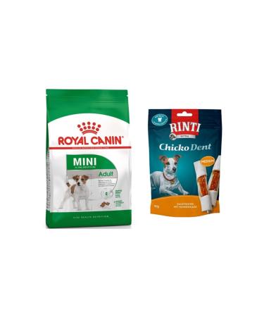Royal Canin Adult Small Mini Small Breed Dog Food 2 Kg + Rinti Healthy Teeth Dog Award (original)