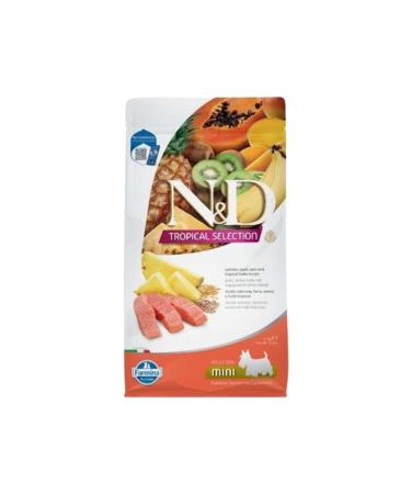 N & D Tropical Selection Salmon and Tropical Fruit Mini Breed Adult Dog Food 1.5 Kg