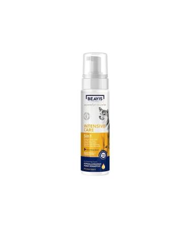BEAVIS Intensive Care 5 In 1 Foam Natural Honey Essence Foam Shampoo for Dogs 200 ml