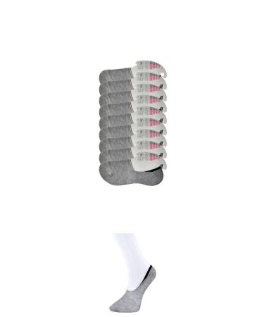 Skygo Gray Women's Ballerina Socks 9 pairs