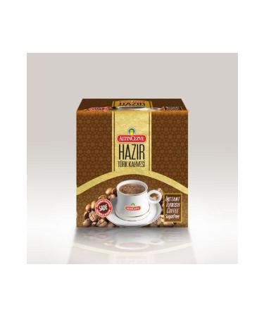 Alt ncezve Instant Turkish Coffee Plain (SUGAR FREE) 20' Pack (20 PIECES X 7 GR)