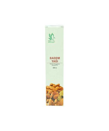 Almond Oil Glass Bottle 250 Cc