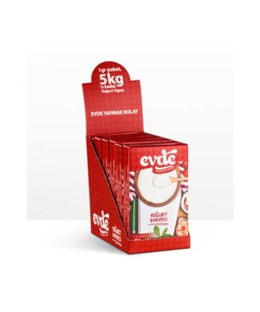 Homemade Yogurt Starter 6 Pack 1 Gr. (HALAL CERTIFIED)