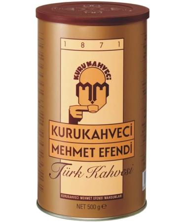 Mehmet Efendi 500gr Turkish Coffee Tin Box