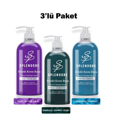 Set of 2 Premium 4.20 Dark Violet - Permanent Cream Hair Dye 2 X 50 g Tube