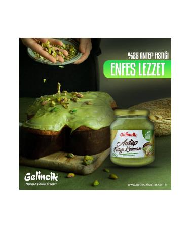 Gelincik 320gr Pistachio Cream and 650gr Chickpea Cream Ramadan Basket - Buy Online on GoSupps.com