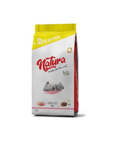 Natura Low Grain Chicken & Blueberry Kitten Dry Food 8 2 Kg