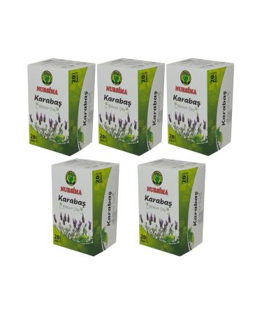 Nursima Matcha Herbal Mixed Tea 100 gr 5 Boxes