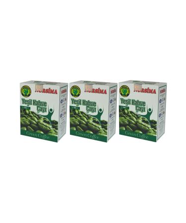 Nursima Green Coffee Tea 40 Filter Bags 3 Boxes