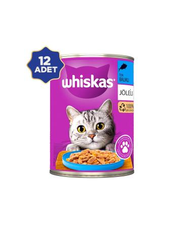 Whiskas Tuna Adult Cat Canned Wet Food 12x400 gr