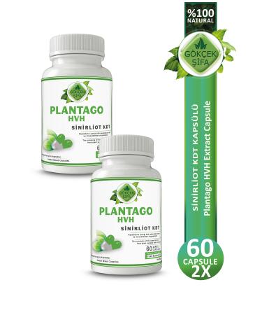 Gokcek Healing Nerve Kdt Capsule (Plantago HVH Capsule) X 2