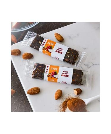 SADE Gourmet x 9 Pack Apple Almond Fruit Bar 40 gr