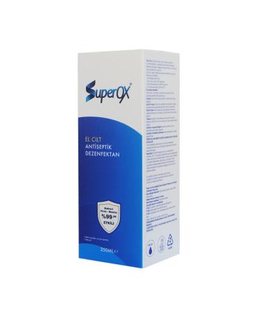 SuperOX Hypochlorous (hocl) Alcohol-Free Water-Based Bacteria Virus Effective Hand Skin Antiseptic Disinfectant 250 Ml. - Buy Online on GoSupps.com