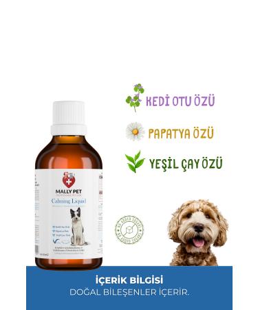 MALLY PET PROFESSIONEL PET CARE Relaxation and Calming Support Drops for Dogs Calming Liquid 50 ml - Buy Online on GoSupps.com