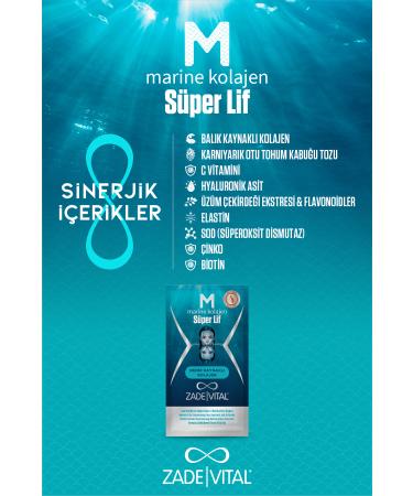 Zade Vital Zadevital Marine Collagen Super Fiber 28 Powder Sachet - Buy Online on GoSupps.com