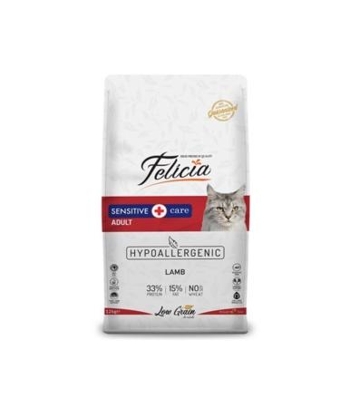 Felicia 12 Kg Adult Lamb Meat Low Grain Hypoallergenic Cat Food