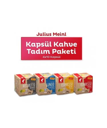 Julius Meinl Nespresso Capsule Tasting Pack - Buy Online on GoSupps.com