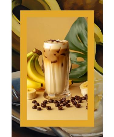 Mim and More Banana Coffee - Banana Flavored Coffee Beans 200 Gr - Buy Online on GoSupps.com