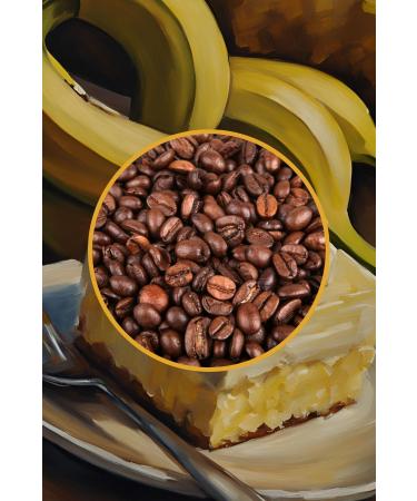 Mim and More Banana Coffee - Banana Flavored Coffee Beans 200 Gr - Buy Online on GoSupps.com