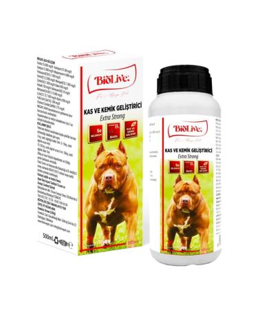 Biolive Extra Strong Muscle and Bone Builder for Dogs 500ml