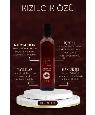 bermello Natural Black Mulberry Extract 700 Gr & Cranberry Extract 700 Gr 2 Piece Set - Buy Online on GoSupps.com