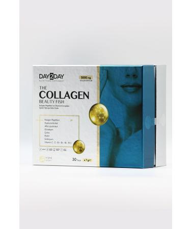 DAY2DAY The Collagen Beauty Fish 30 Sachet Adaleb Plus Intensive Care Cream 50ml - Buy Online on GoSupps.com