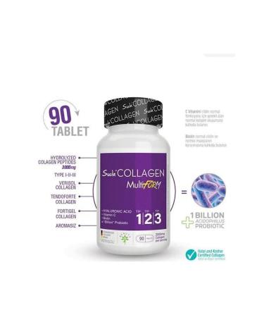 Water Collagen Multiform Collagen 90 Tablets 2-Pack Advantage Pack - Buy Online on GoSupps.com