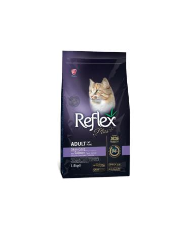 Reflex Plus Reflex Plus Skin Care Salmon Salmon Hair and Skin Health Adult Adult Cat Food 1.5KG