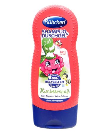 B bchen Kids Shampoo & Shower Gel 2 In 1 Raspberry Himbarsp 230 ml