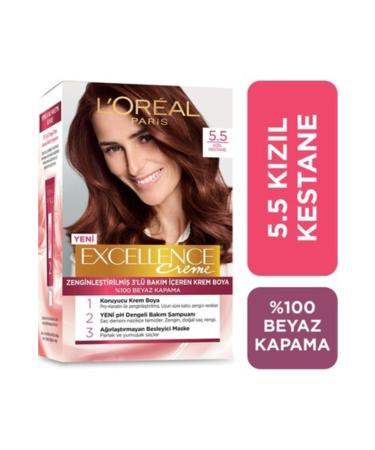 L'Oreal Paris Loreal Excellence Hair Dye 5.5
