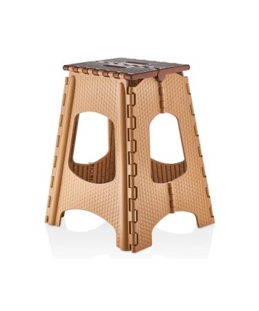 Skygo Large Folding Stool Natural Royaleks-MRD979