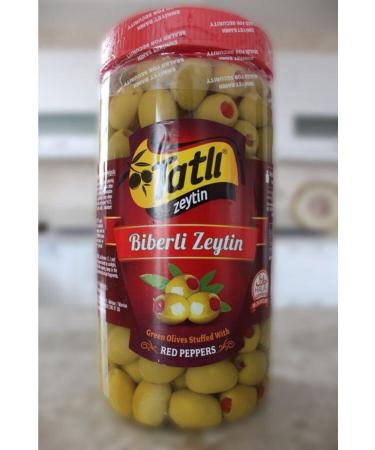 SWEET Pepper Green Olives 900gr