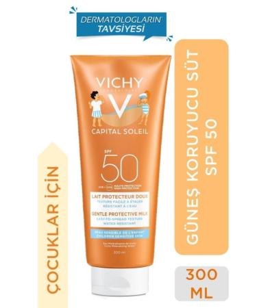 Vichy Capital Soleil Spf 50+ Children's Face and Body Sun Milk 300 Ml