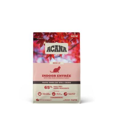 Acana Indoor Entree Sterilized Adult Neutered Cat Food 4.5 Kg