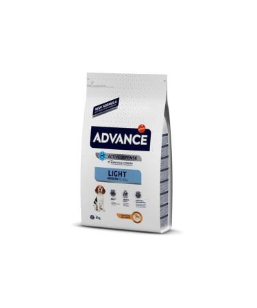 Advance Light Chicken and Rice Medium Breed Adult Dog Food 3Kg