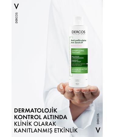 Vichy Dercos Anti Dandruff Anti Dandruff Shampoo 200 ml - Sensitive Scalp - Buy Online on GoSupps.com