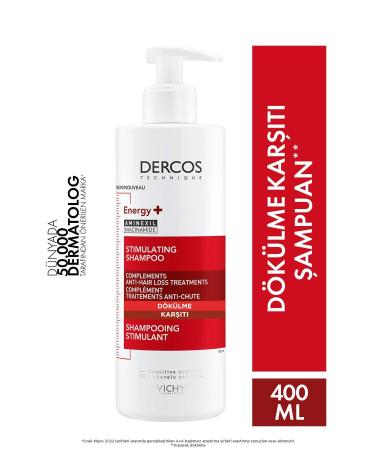 Vichy -Dercos Energy Anti-Hair Loss Shampoo 400Ml LIGHT459