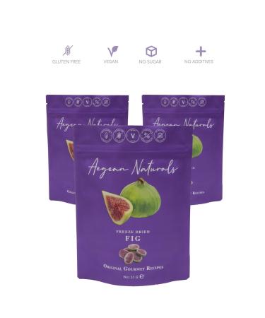 Aegean Naturals Freeze Dry / Freeze Dried 3 Crunchy Figs