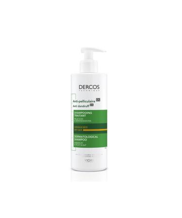 Vichy Dercos Anti-dandruff Dry Scalp Dandruff and Recurrent Dandruff Double Action Shampoo 390ml
